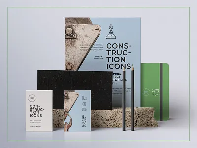 Building and Construction – 100 Line Icons building construction icon set icons logo stationary ui ux vector