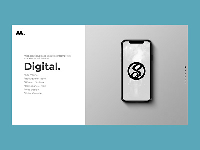 New Portfolio creative logo logotype ui ux web design webflow website website builder white