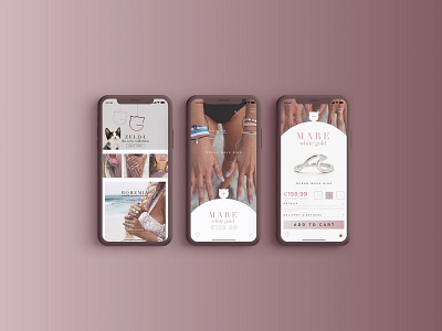 Jewellery Retail Mobile App advertising animation app app animation concept creative design ecommerce fashion graphic design landing page logo mobile mobile app design mobile first responsive ui uiux ux web design