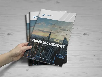Annual Report Brochure Template annual report branding brochure brochure mockup corporate design education flyer flyer mockup html css illustration leaflet mobile apps mockup monthly report postcard rack card report typography ui ux