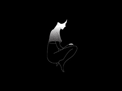 My body is full of poison 2d conceptual feelings flat illo illustration illustrator mentalhealth minimal mood vector