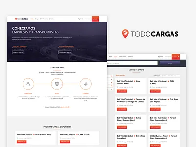 Todo Cargas branding design digital ui uidesign ux uxdesign web