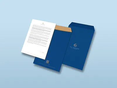 Envelope and Letterhead branding design envelop letterhead