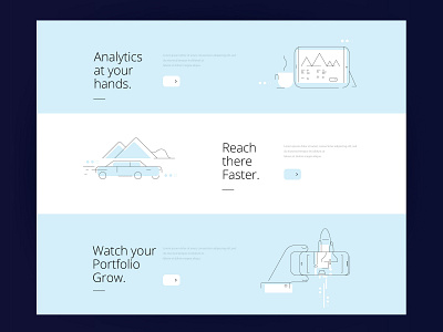 Interface design illustration india minimalist modern simple vector