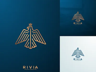 Luxury Eagle artwork brand identity creative eagle graphic design illustrator logo luxury