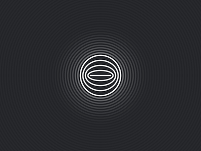 Ringy Thingy circle line logo minimal vector