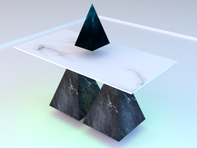 Rainy Day 3d illustration vray