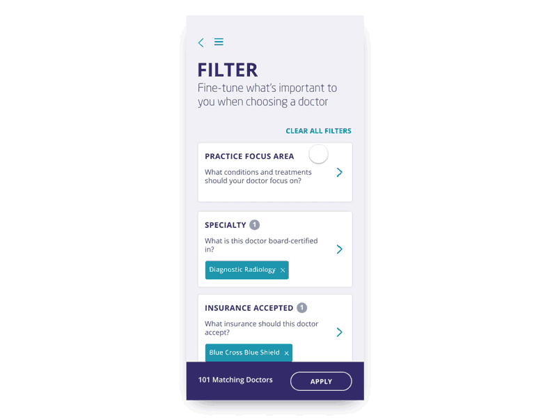 Filter Concept by Brooke Kravitz on Dribbble
