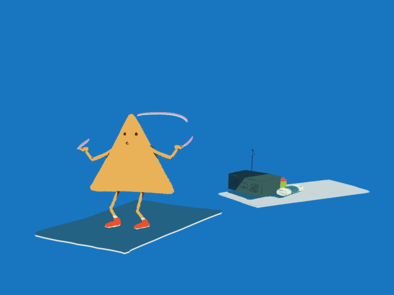 The Nacho Atletico animation color design framebyframe graphic graphicdesign illustration motion motiongraphic wacom