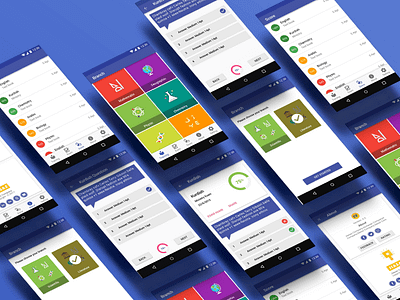 Exam app android aplication app branding design graphic icon ios logo mockup ui ux