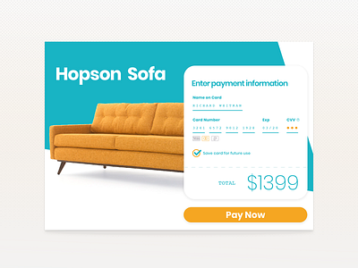 Daily UI Design Challenge 002. Credit Card 002 dailyui design designchallenge poppins typography ui