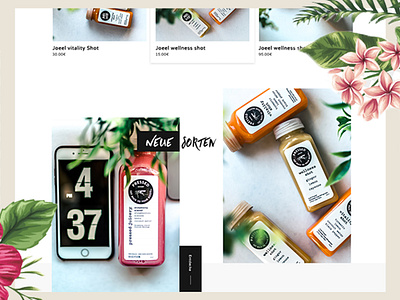 Detail Site Joeel Theme clean ecommerce minimal shopware theme theme design ui uidesign userexperiencedesign userinterfacedesign ux uxdesign webdesign