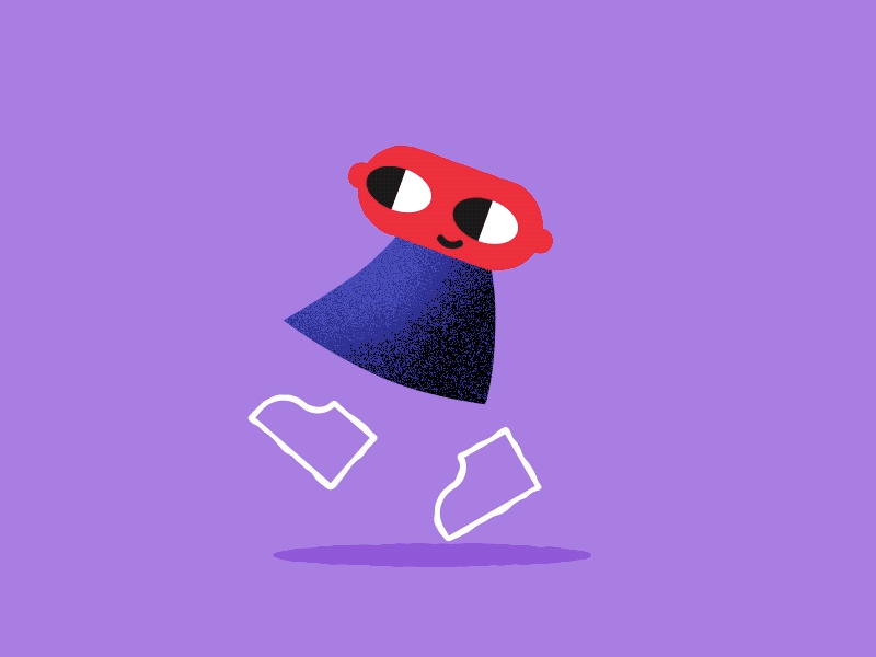 Skip Cycle 2d after effects animation character design illustration motion