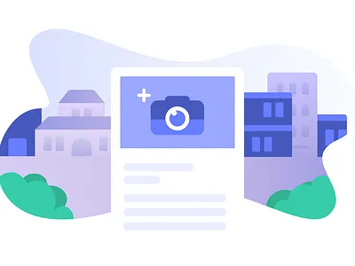 The Camera Sees All camera camera icon design flat illustration profile vector