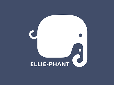 Ellie-Phant brand branding design fashion graphic graphic design identity logo logo a day logo design