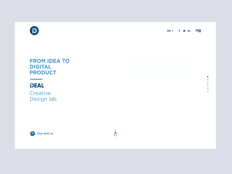 IDeal creative studio design branding responsive web design ui design ux design website prototyping