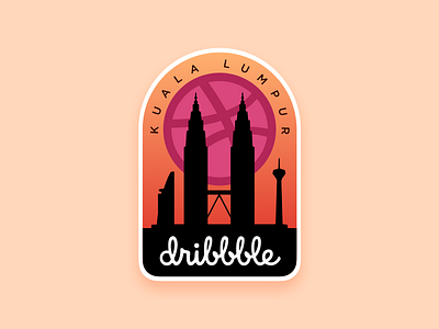 Kuala Lumpur Dribbble meetup badge kuala lumpur malaysia meetup