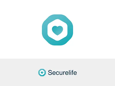 Securelife logo v2 app design icon life logo secure