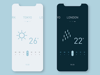 Wheather app branding concept conceptui design ui ui ux