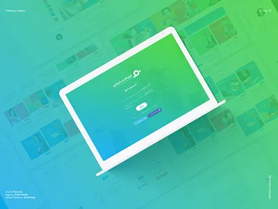 Freelance Station Blog blog blog design brand brand identity branding freelance logo logo design ui