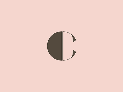Random C c design font icon letter lettering lettermark logo mark minimal modern serif type typogaphy