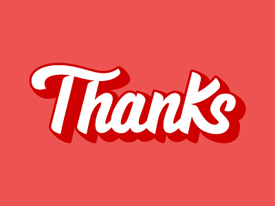 Thanks handlettering hashtaglettering lettering letters script thanks type vector vectormachine