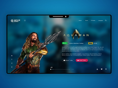 MovieMania Modern Website dailychallenge dailyui design interfacedesign mobile ui sketch sketchapp ui uichallenge uidaily uidesign uidesignpatterns uiinspiration uitrends userinterface ux visualdesign