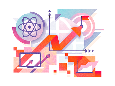 Illustrations - enterprise solution icon illustration themissinglink tolstovbrand vector