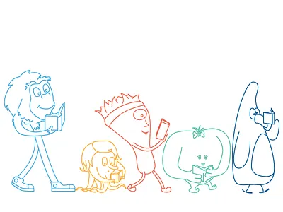 Tween Book Club Monsters illustration