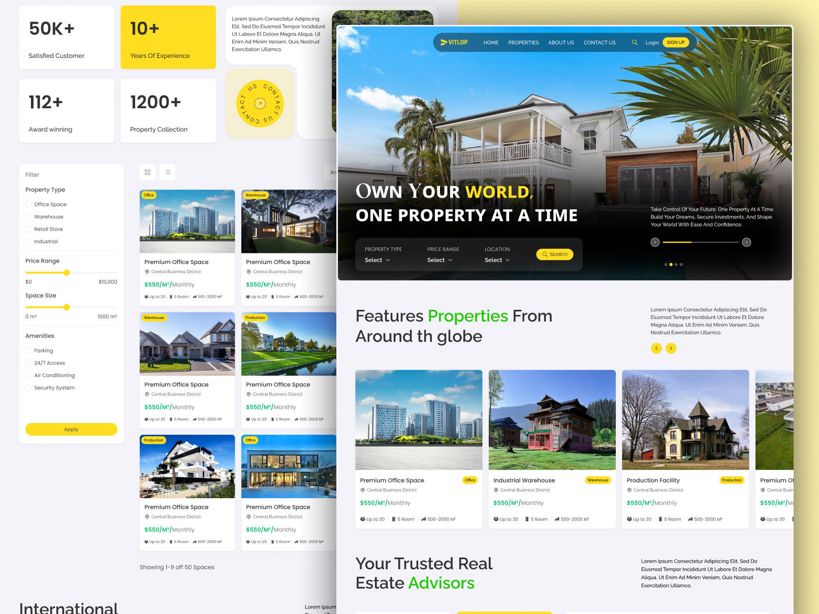 Example of Website UI/UX Design