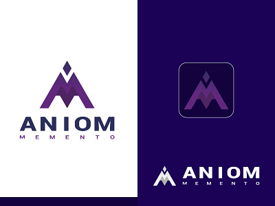 A and M Modern logo design a logo app icon brand identity brand mark branding crypto design icon logo logo design m logo modern modern gradient logo tech technology top logo unused logo