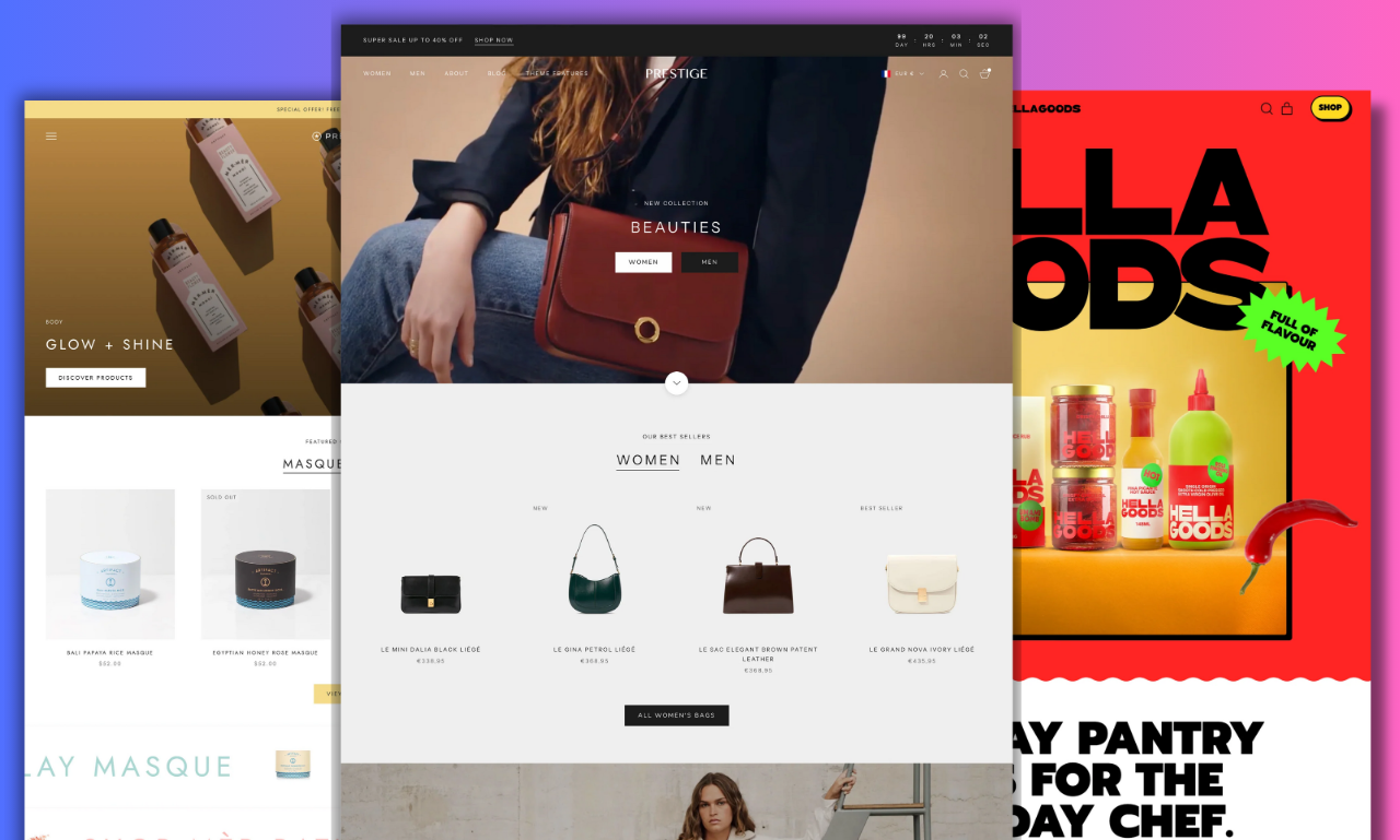 Example of Shopify Dropshipping Store Design