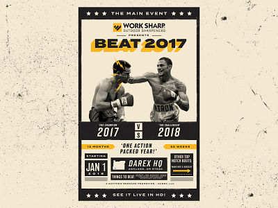 Goal Banner boxing brand design illustration poster poster art
