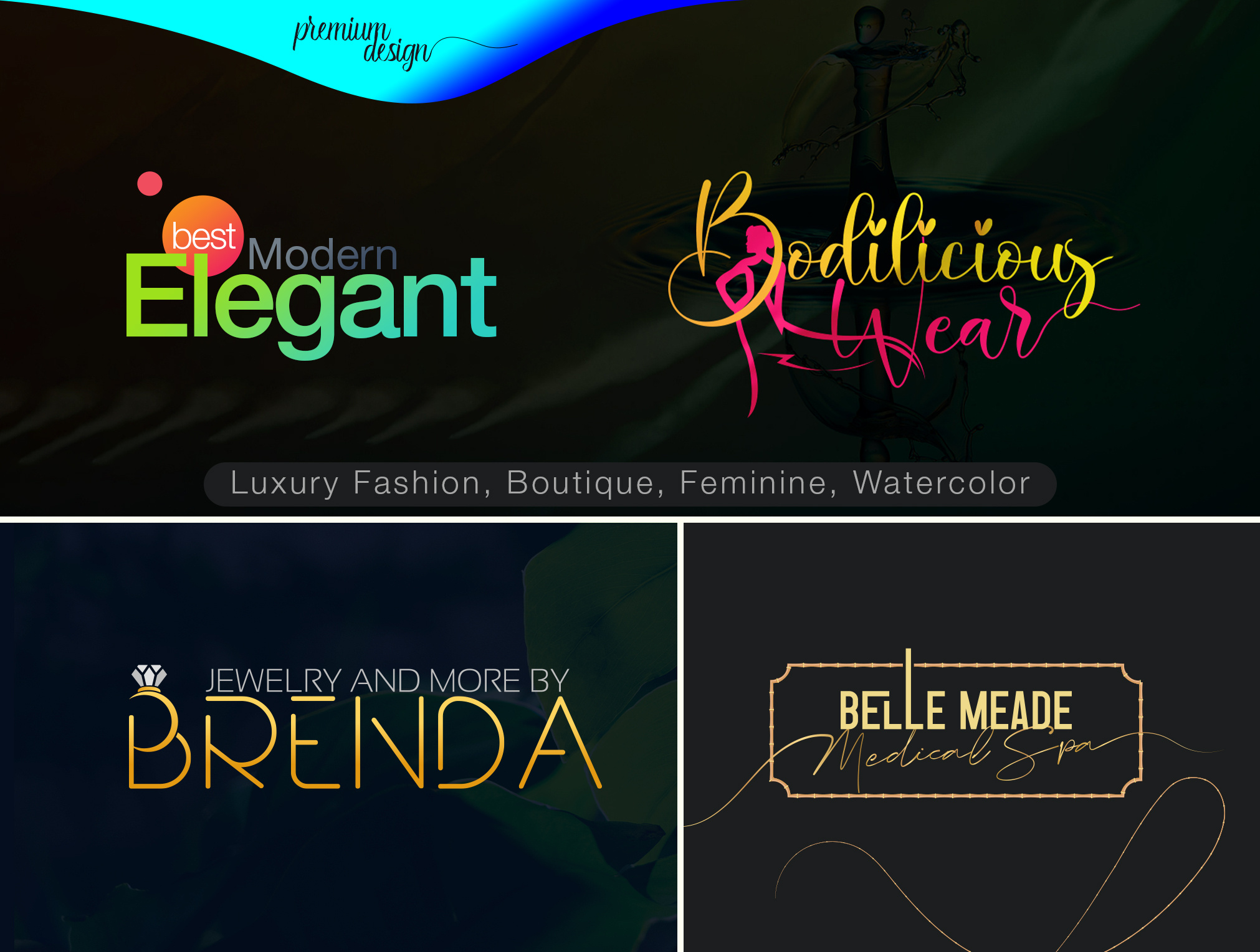 Elegant Feminine Logo for Beauty & Spa Brand beauty industry design beauty logo beauty salon clean logo design cosmetic branding elegant design feminine aesthetics feminine logo floral logo holistic wellness luxurious logo makeup brand minimalist logo natural aesthetic premium branding self care branding skincare logo soft color palette spa logo wellness logo