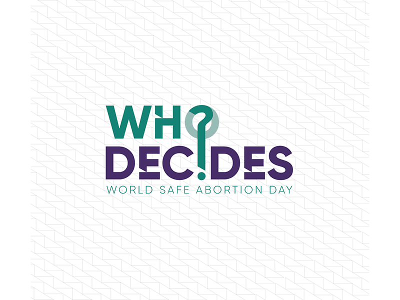 Safe Abortion Campaign Logo activism advocacy agency brand branding campaign colorful colors concept design identity logo typo typography youth