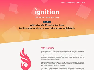 Ignition web desgin wordpress