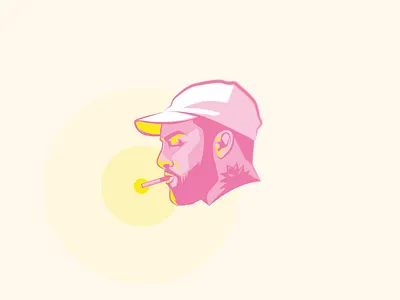 Mac hip hop illustration mac mac miller music rip vector