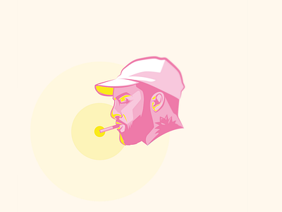 Mac hip hop illustration mac mac miller music rip vector