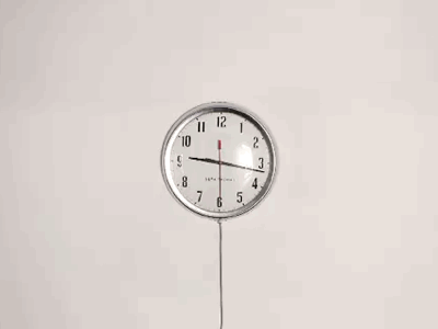 Vintage clock analog clock design modern product