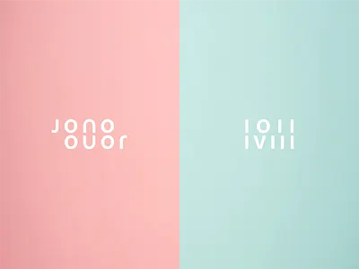 Jono app app design typography