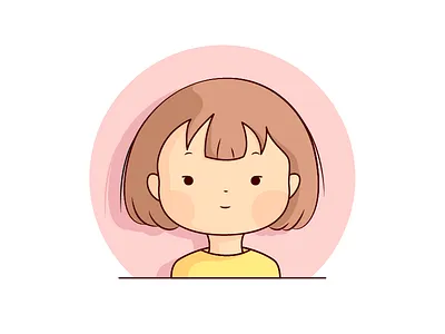 Girl girl illustration