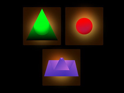 Geometric Test Icons design icon logo sketch ui