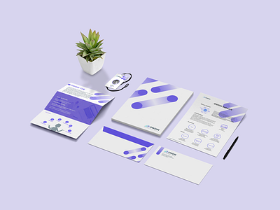 OWDIN Branding Mockup brand branding crypto graphic illustration