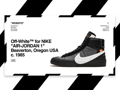 Off-White™ "WEBSITE" collab helvetica jordan nike off white offwhite virgil virgilabloh