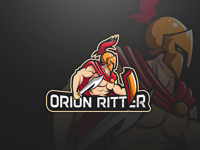 Orion Ritter ai artwork brandidentity branding design esport esports graphicdesign icon illustraion logo spartan tshirt