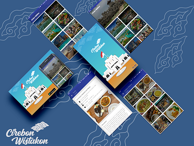 Cirebon Wistakon Mobile Apps app branding design illustration logo ui ux