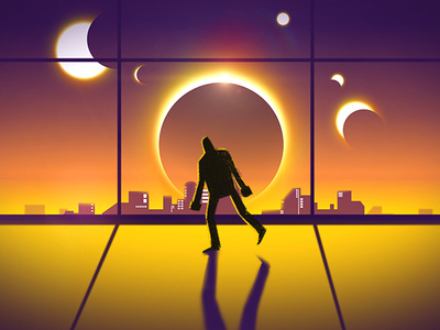 nightfall design motiongraphics nightfall style frame