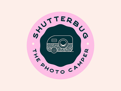 Logo Badge 01 badge camera camera lens camper digital illustration event logo illustration logo logo badge photo camper photography