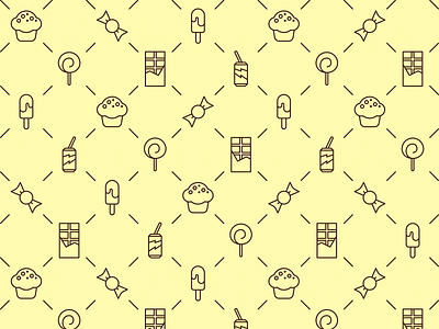 Brand Icon Pattern brand branding iconography icons icons design identity pattern
