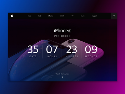 Daily UI_#014_Countdown Timer 014 countdown countdown timer daily ui dailyui landing landing page timer